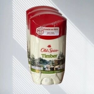 NEW 3 Pack Old Spice Timber Deodorant
